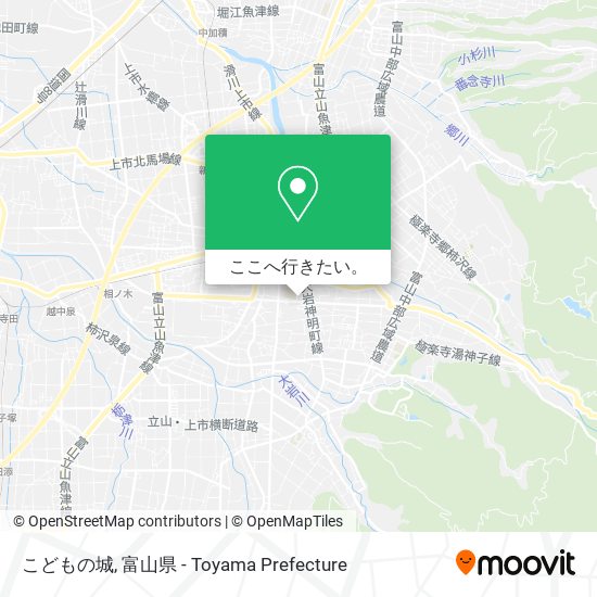 こどもの城地図