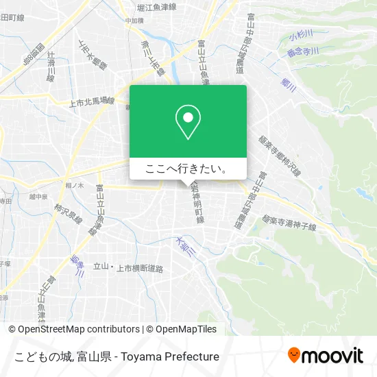 こどもの城地図