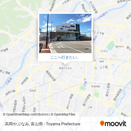 高岡やぶなみ地図