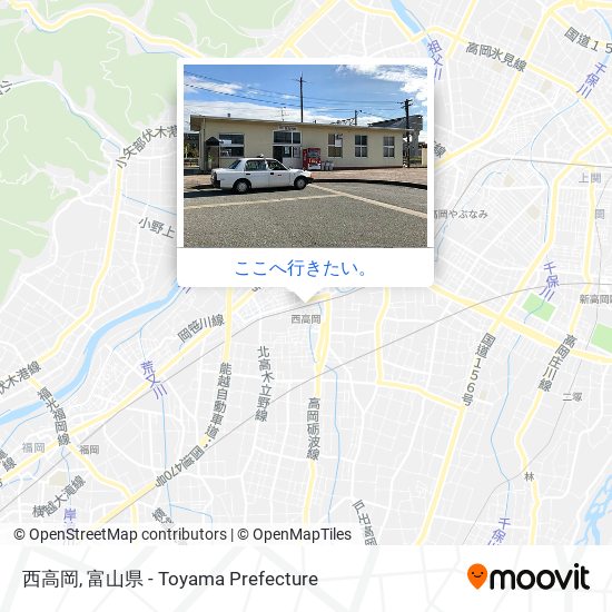 西高岡地図
