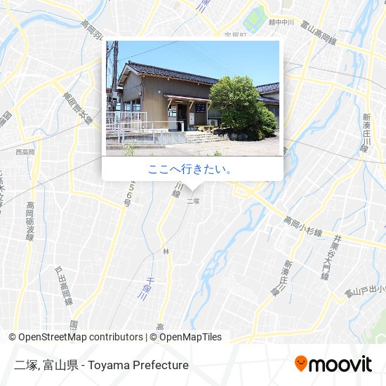 二塚地図