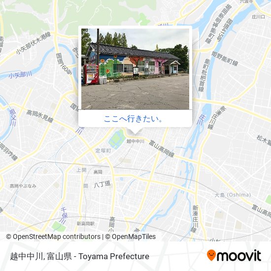 越中中川地図