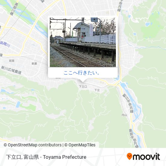 下立口地図