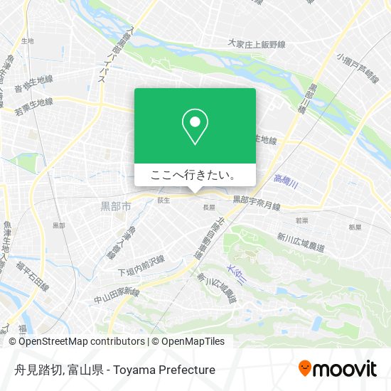 舟見踏切地図