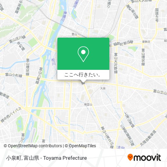 小泉町地図