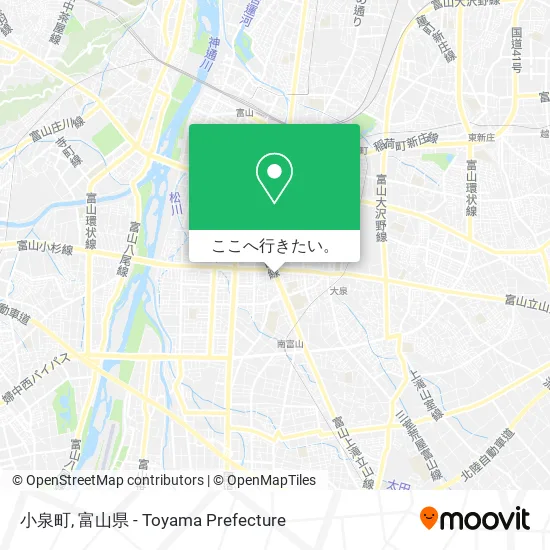 小泉町地図