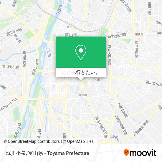 堀川小泉地図