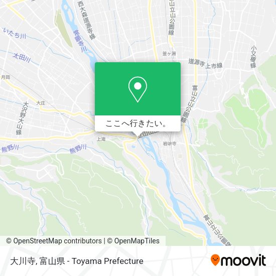 大川寺地図