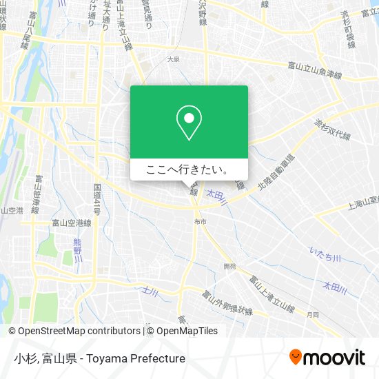 小杉地図