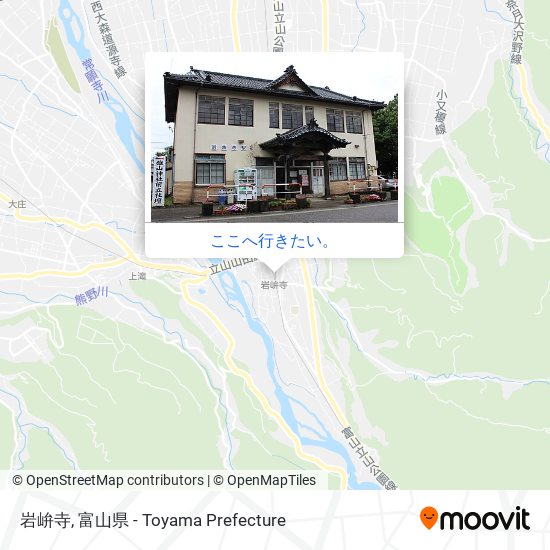 岩峅寺地図