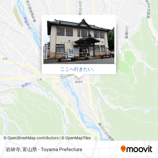 岩峅寺地図