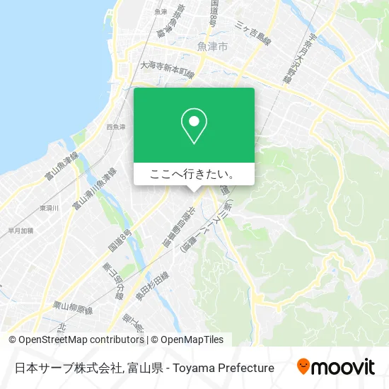 日本サーブ株式会社地図
