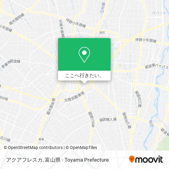 アクアフレスカ地図