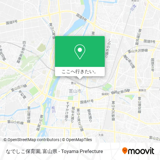 なでしこ保育園地図