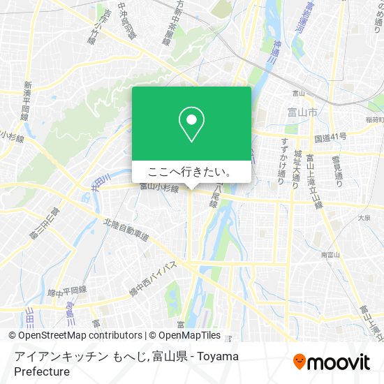 アイアンキッチン もへじ地図