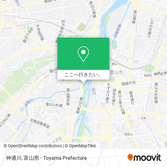 神通川地図
