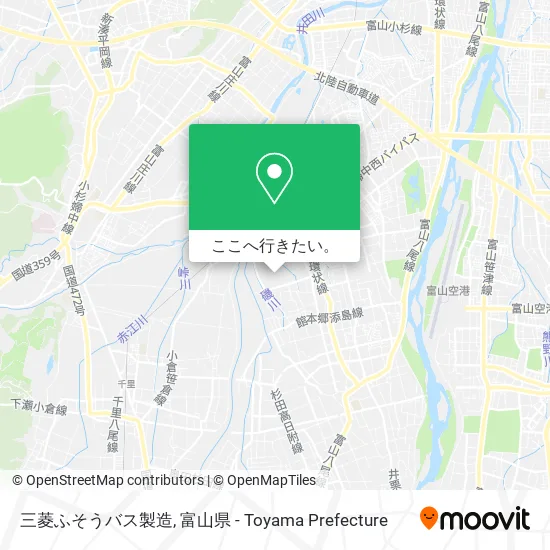 三菱ふそうバス製造地図