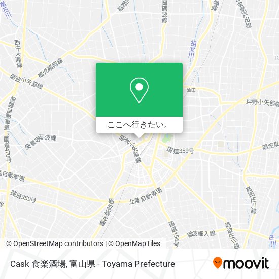 Cask 食楽酒場地図