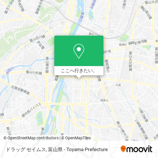 ドラッグ セイムス地図