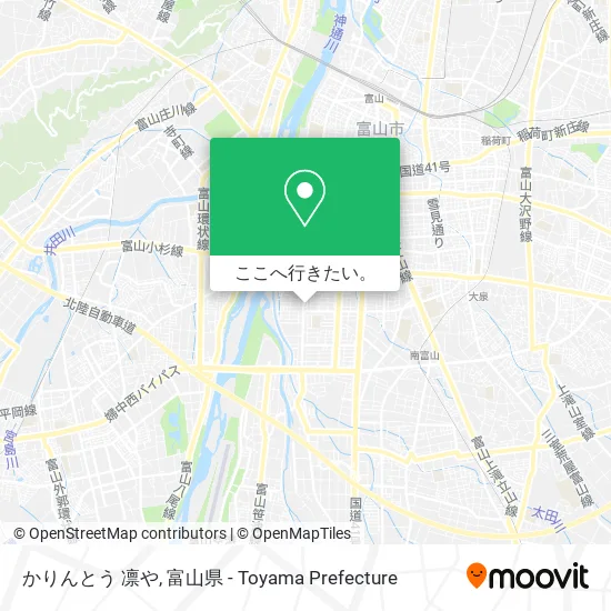 かりんとう 凛や地図