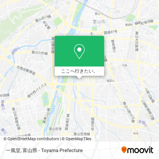 一風堂地図