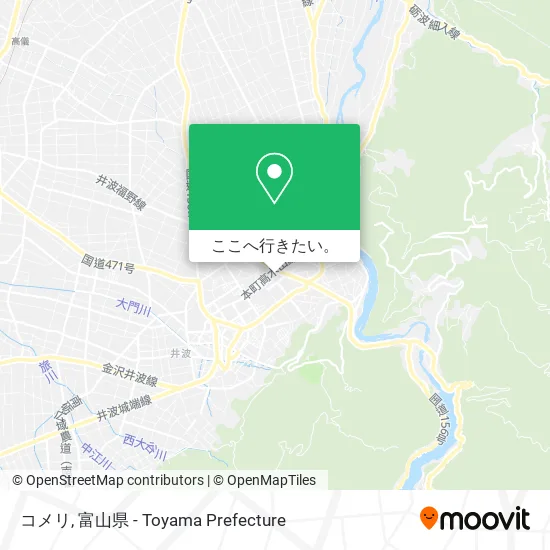 コメリ地図