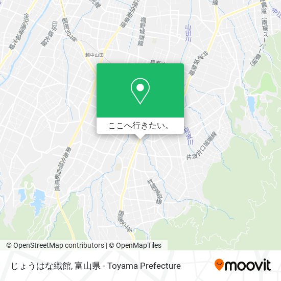 じょうはな織館地図