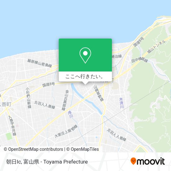 朝日Ic地図