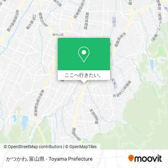かつかわ地図