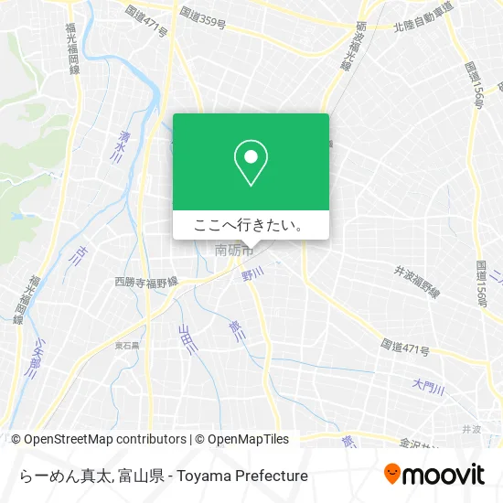 らーめん真太地図