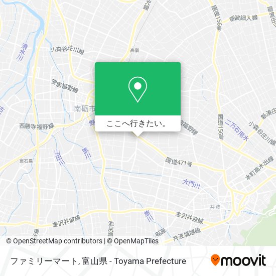 ファミリーマート地図
