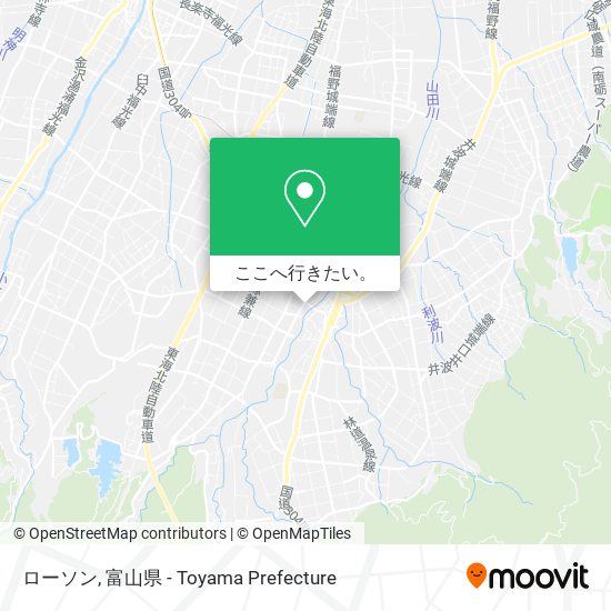 ローソン地図