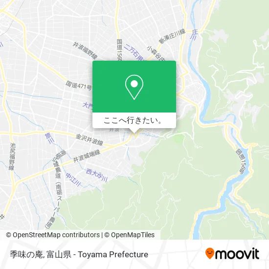 季味の庵地図