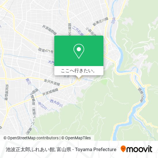 池波正太郎ふれあい館地図