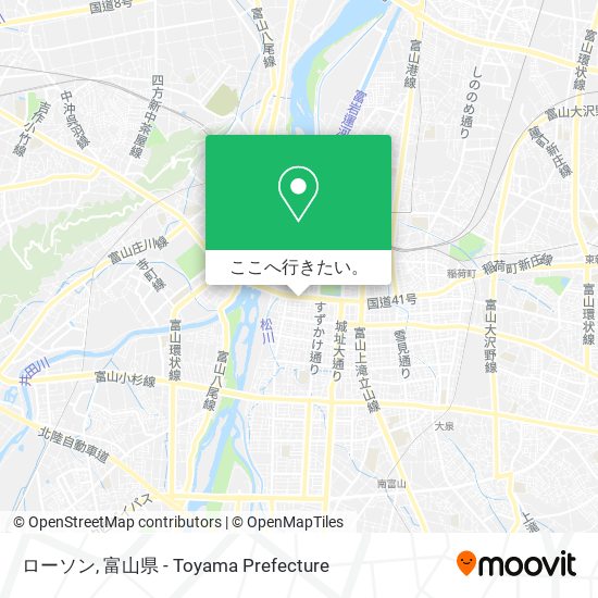 ローソン地図