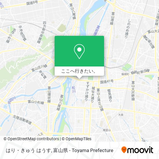 はり・きゅう はうす地図