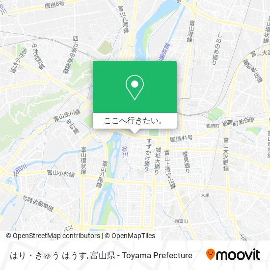 はり・きゅう はうす地図
