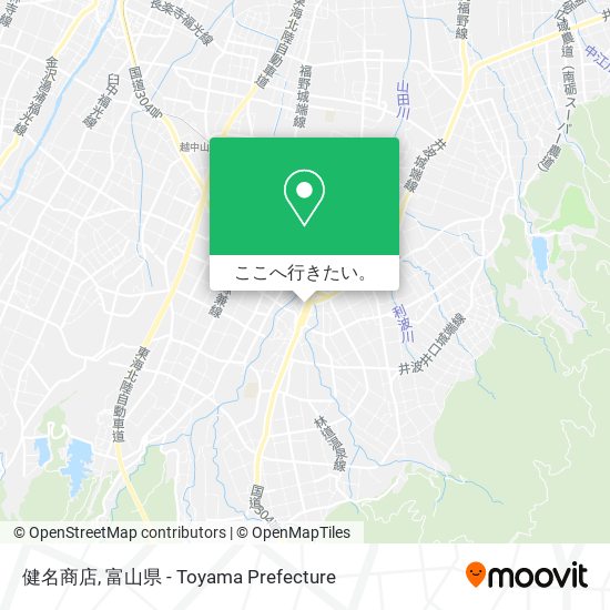 健名商店地図