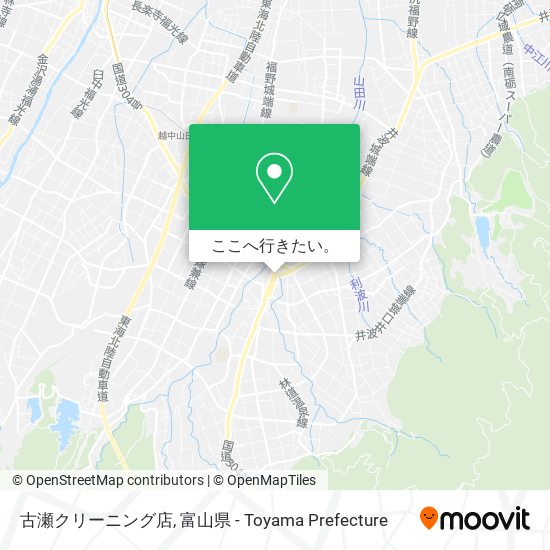 古瀬クリーニング店地図