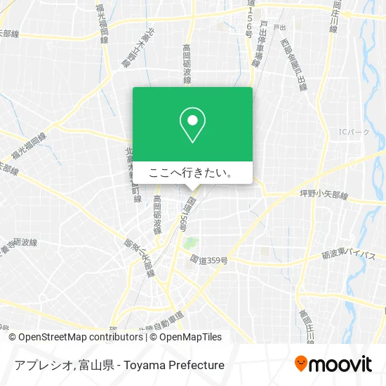 アプレシオ地図
