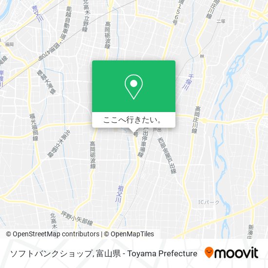 ソフトバンクショップ地図