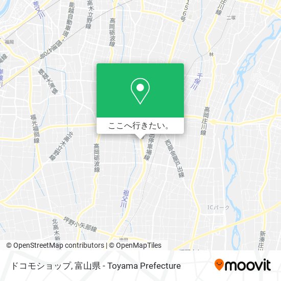 ドコモショップ地図