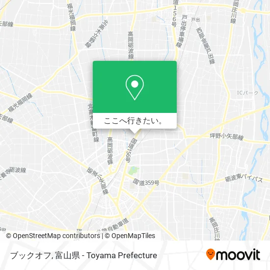 ブックオフ地図