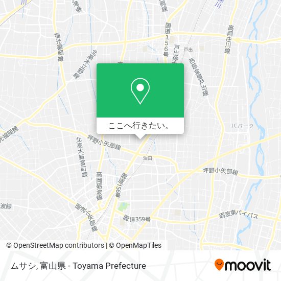 ムサシ地図