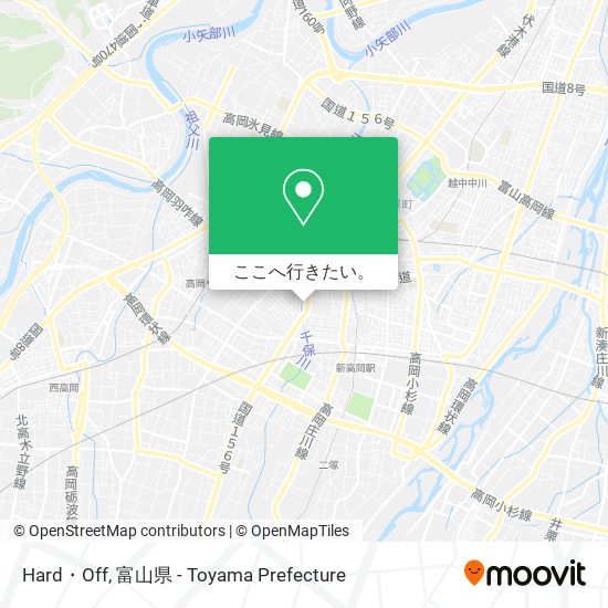 Hard・Off地図