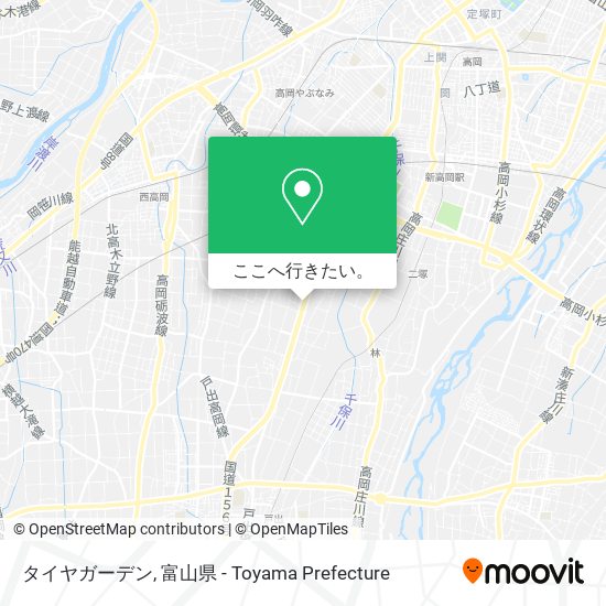 タイヤガーデン地図