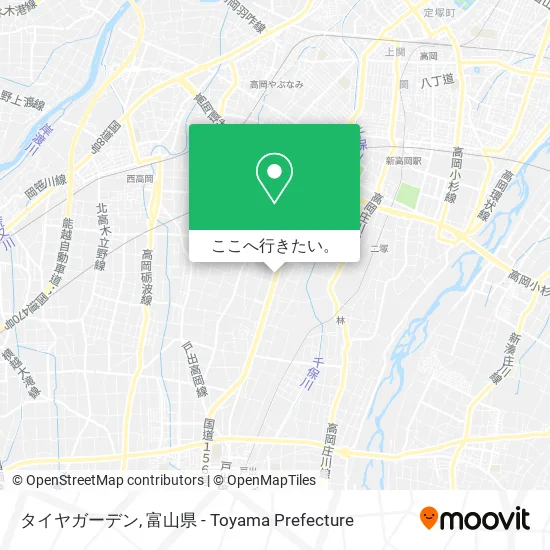 タイヤガーデン地図