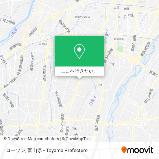 ローソン地図