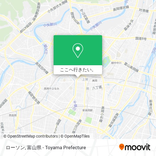 ローソン地図