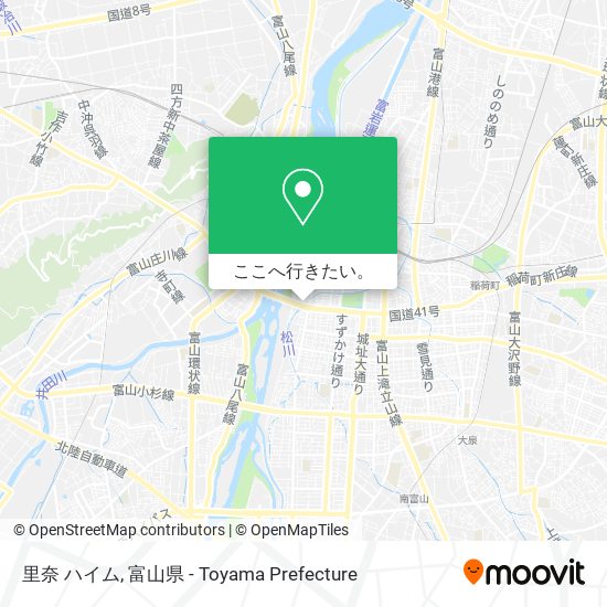 里奈 ハイム地図